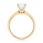 18k Yellow Gold 18k Yellow Gold Diamond Engagement Ring - Front View -  103832 - Thumbnail