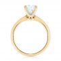 18k Yellow Gold 18k Yellow Gold Diamond Engagement Ring - Front View -  103832 - Thumbnail