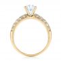 18k Yellow Gold 18k Yellow Gold Diamond Engagement Ring - Front View -  103836 - Thumbnail
