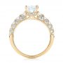 18k Yellow Gold 18k Yellow Gold Diamond Engagement Ring - Front View -  103905 - Thumbnail