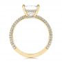18k Yellow Gold 18k Yellow Gold Diamond Engagement Ring - Front View -  106439 - Thumbnail