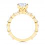 18k Yellow Gold 18k Yellow Gold Diamond Engagement Ring - Front View -  106640 - Thumbnail