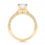 14k Yellow Gold 14k Yellow Gold Diamond Engagement Ring - Front View -  106644 - Thumbnail