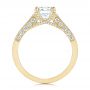 14k Yellow Gold 14k Yellow Gold Diamond Engagement Ring - Front View -  106664 - Thumbnail