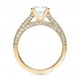 18k Yellow Gold 18k Yellow Gold Diamond Engagement Ring - Front View -  196 - Thumbnail