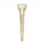 14k Yellow Gold 14k Yellow Gold Diamond Engagement Ring - Side View -  103078 - Thumbnail