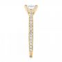 18k Yellow Gold 18k Yellow Gold Diamond Engagement Ring - Side View -  103086 - Thumbnail