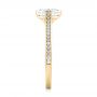 14k Yellow Gold 14k Yellow Gold Diamond Engagement Ring - Side View -  103266 - Thumbnail