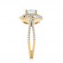 14k Yellow Gold 14k Yellow Gold Diamond Engagement Ring - Side View -  103678 - Thumbnail