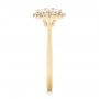 18k Yellow Gold 18k Yellow Gold Diamond Engagement Ring - Side View -  103683 - Thumbnail