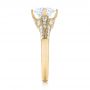 18k Yellow Gold 18k Yellow Gold Diamond Engagement Ring - Side View -  103686 - Thumbnail