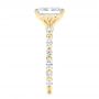 14k Yellow Gold 14k Yellow Gold Diamond Engagement Ring - Side View -  106640 - Thumbnail