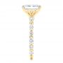 14k Yellow Gold 14k Yellow Gold Diamond Engagement Ring - Side View -  106640 - Thumbnail