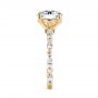 18k Yellow Gold 18k Yellow Gold Diamond Engagement Ring - Side View -  106861 - Thumbnail