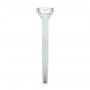 14k White Gold 14k White Gold Diamond Solitaire Engagement Ring - Side View -  104186 - Thumbnail