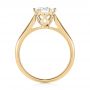 14k Yellow Gold 14k Yellow Gold Diamond Solitaire Engagement Ring - Front View -  104171 - Thumbnail