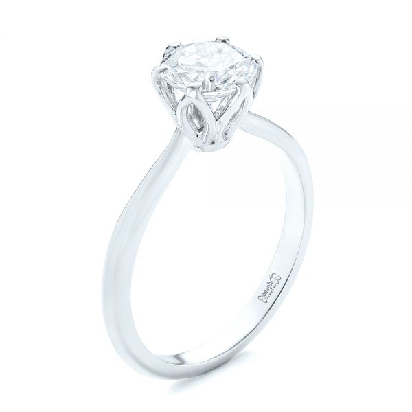 Diamond Engagement Ring with Elegant Twist | Kranich's Inc