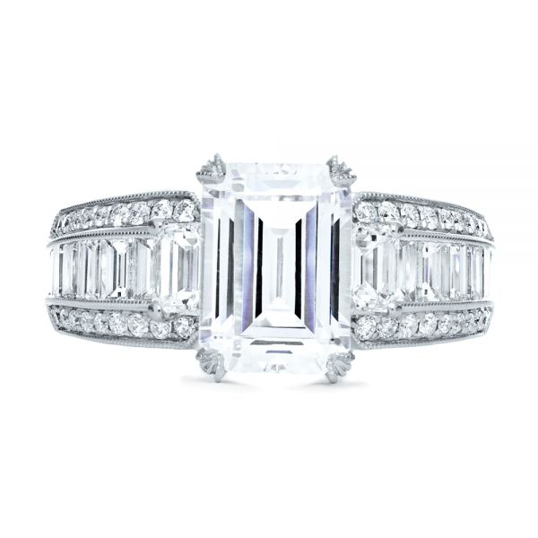 Cut Diamond Engagement Ring #192 Seattle Bellevue | Joseph Jewelry