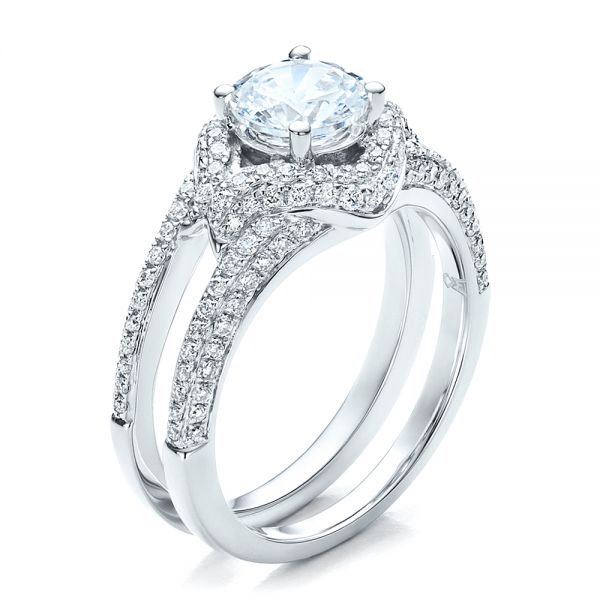 Engagement Ring with Eternity Band - Image