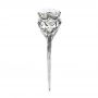 Estate Diamond Art Deco Engagement Ring - Side View -  100905 - Thumbnail