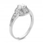 Estate Diamond Engagement Ring - Three-Quarter View -  100906 - Thumbnail