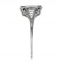 Estate Solitaire Diamond Art Deco Engagement Ring - Side View -  100900 - Thumbnail