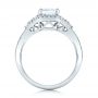 18k White Gold Five Stone Diamond Engagement Ring - Front View -  199 - Thumbnail