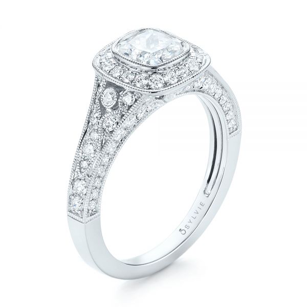 Halo Diamond Engagement Ring - reference design