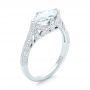  Platinum Platinum Marquise Diamond Engagement Ring - Three-Quarter View -  102769 - Thumbnail