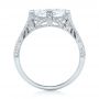 18k White Gold 18k White Gold Marquise Diamond Engagement Ring - Front View -  102769 - Thumbnail