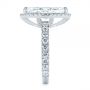  Platinum Platinum Marquise Diamond Halo Engagement Ring - Side View -  105189 - Thumbnail
