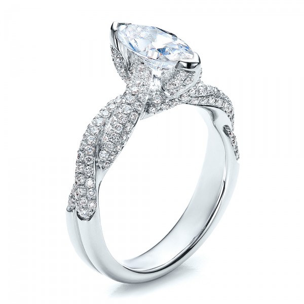 Marquise Cut Diamond Ring Designs 5