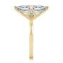 18k Yellow Gold 18k Yellow Gold Marquise Lotus Diamond Engagement Ring - Side View -  108269 - Thumbnail