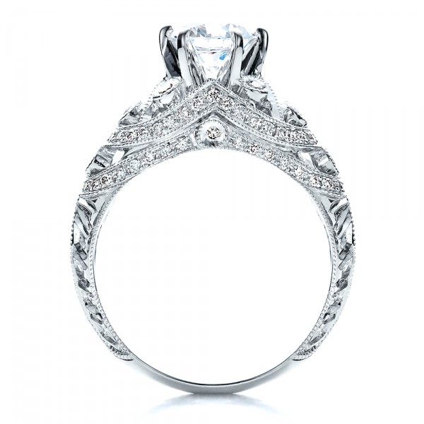 Engagement rings engraved