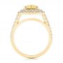 14k Yellow Gold And Platinum 14k Yellow Gold And Platinum Natural Yellow Diamond Engagement Ring - Front View -  103158 - Thumbnail