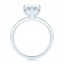 14k White Gold 14k White Gold Pear Shaped Solitaire Engagement Ring - Front View -  107273 - Thumbnail