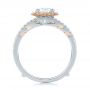 Pink And White Diamond Bridal Set - Front View -  101956 - Thumbnail