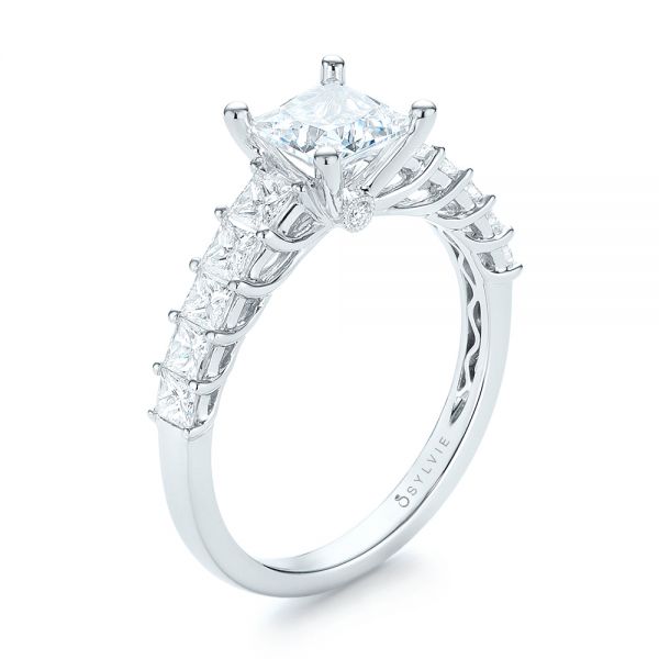 Princess Cut Diamond Engagement Ring - Image