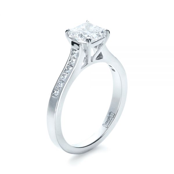 Princess Cut Diamond Engagement Ring - Image