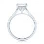  Platinum Platinum Princess Cut Diamond Engagement Ring - Front View -  105124 - Thumbnail