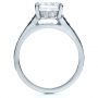  Platinum Platinum Princess Cut Diamond Engagement Ring - Front View -  212 - Thumbnail