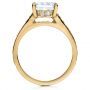 14k Yellow Gold 14k Yellow Gold Princess Cut Diamond Engagement Ring - Front View -  212 - Thumbnail