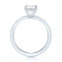 18k White Gold 18k White Gold Diamond Engagement Ring - Front View -  103371 - Thumbnail