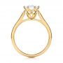 18k Yellow Gold 18k Yellow Gold Solitaire Diamond Engagement Ring - Front View -  104173 - Thumbnail