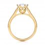 14k Yellow Gold 14k Yellow Gold Solitaire Diamond Engagement Ring - Front View -  104173 - Thumbnail
