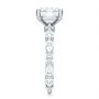  Platinum Platinum Shared Prong Diamond Engagement Ring - Side View -  107223 - Thumbnail