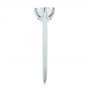 14k White Gold Six Prong Solitaire Diamond Engagement Ring - Side View -  104092 - Thumbnail