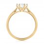 14k Yellow Gold 14k Yellow Gold Six Prong Solitaire Diamond Engagement Ring - Front View -  104092 - Thumbnail