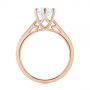 14k Rose Gold 14k Rose Gold Solitaire Diamond Engagement Ring - Front View -  104120 - Thumbnail