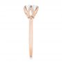 14k Rose Gold 14k Rose Gold Solitaire Diamond Engagement Ring - Side View -  103296 - Thumbnail